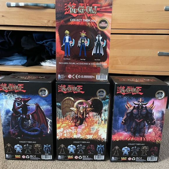 Yu-Gi-Oh! Phatmojo Figures Series #1 (Obelisk/Slifer/Winged Dragon of Ra & Yugi) - Picture 6 of 13